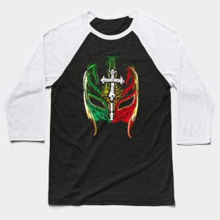 Mask Of Rey Misterio Baseball T-Shirt